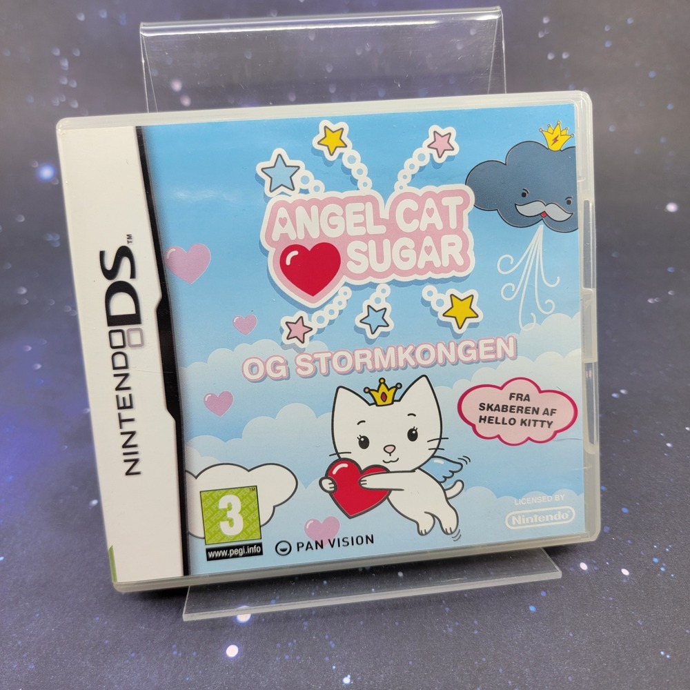 Angel Cat Sugar and the Storm King Nintendo DS PAL CIB Pan Vision NTR-C50X-SCN
